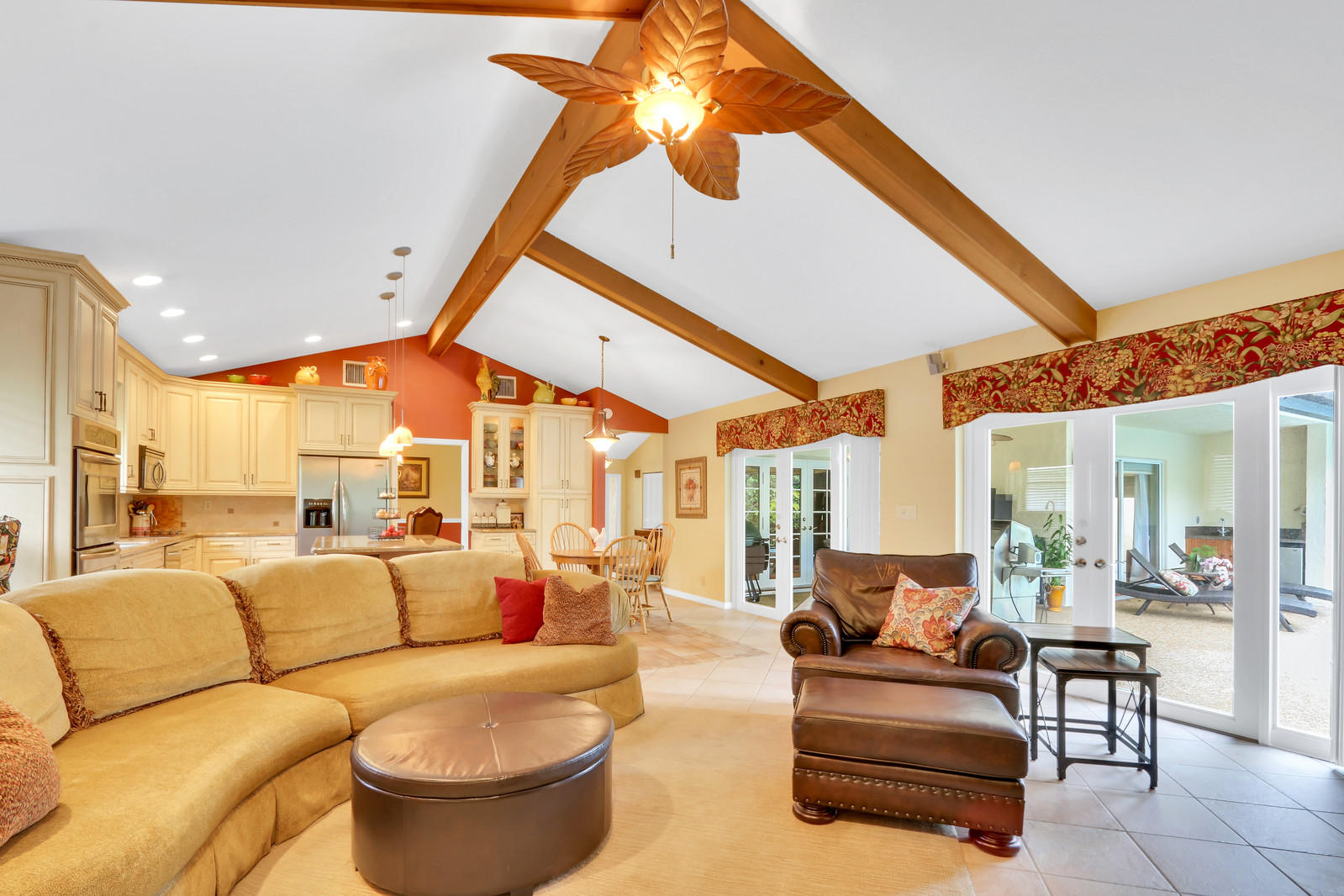 2415 Northwest 40th Circle Boca Raton, FL 33431 - Photo 7 of 33 Family Room - Overlooking The Pool