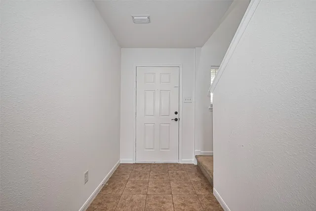 a view of room with window