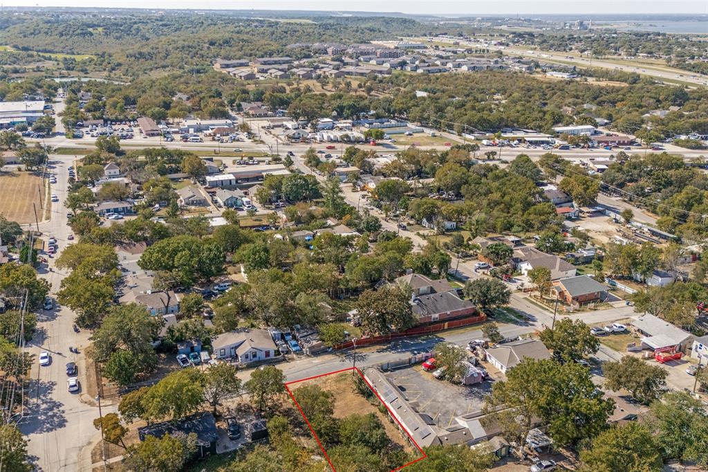 5115 Spruce Street Dallas, TX 75211 - Photo 10 of 10 Aerial view of residential area featuring property boundaries highlighted