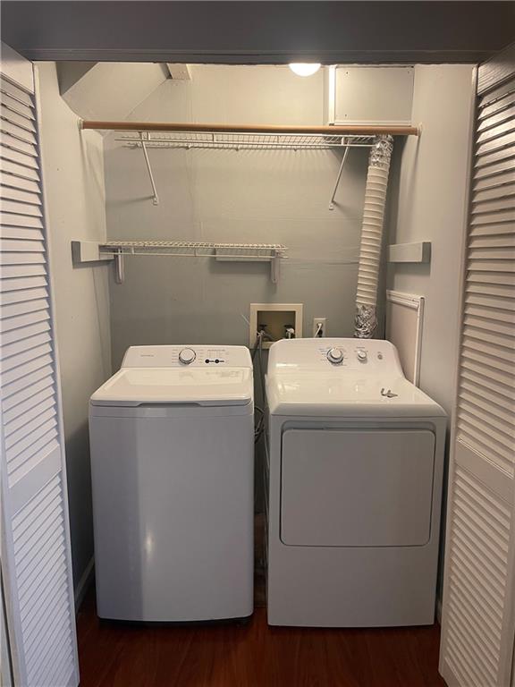 1822 North Rock Springs Road Northeast, Unit 7 Atlanta, GA 30324 - Photo 21 of 21 a utility room with dryer and washer