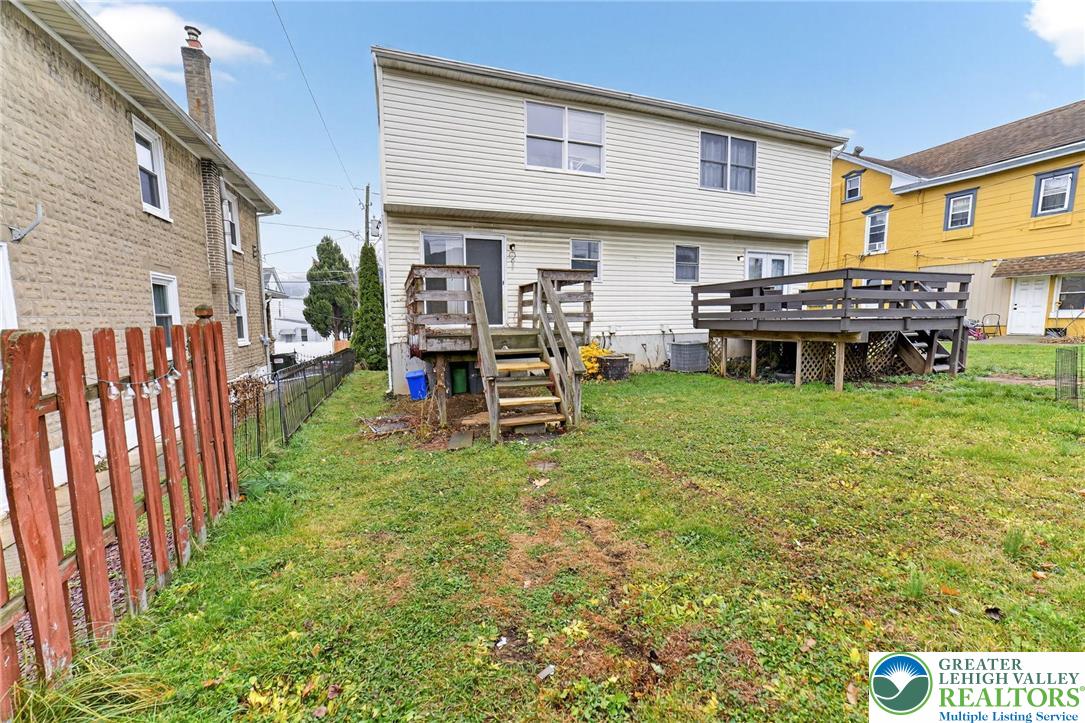 708 Cherokee Street Bethlehem, PA 18015 - Photo 16 of 18 a view of an house with backyard space and balcony