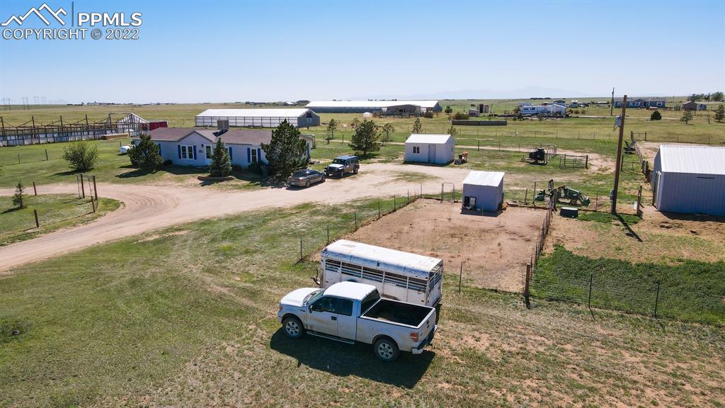 34475 East Jones Road Yoder, CO 80864 - Photo 31 of 37 a terrace of a house with outdoor seating