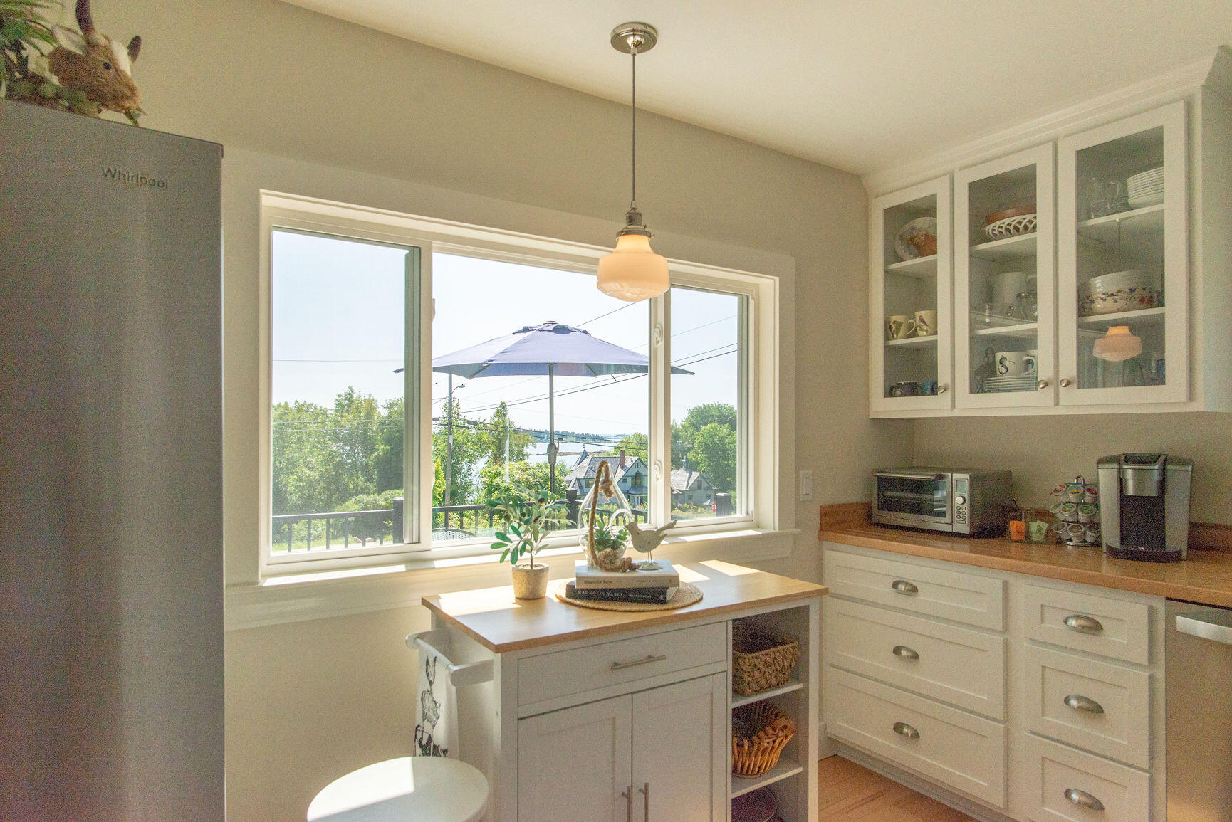 126 Roy Hill Road Chebeague Island, ME 04017 - Photo 24 of 39 Kitchen - water view