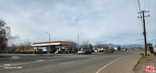 a view of a city street