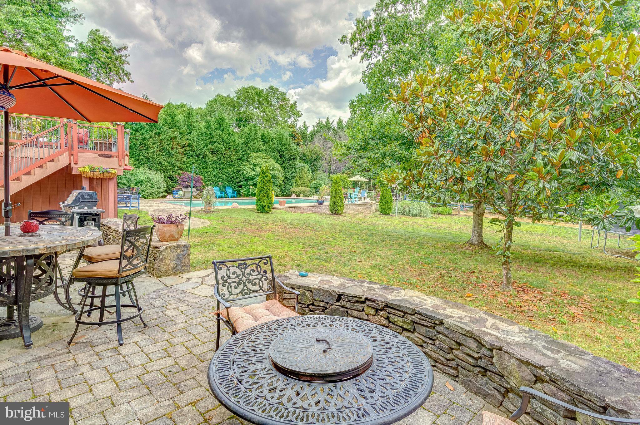 3222 Breckenridge Way Riva, MD 21140 - Photo 16 of 29 an outdoor space with furniture and garden
