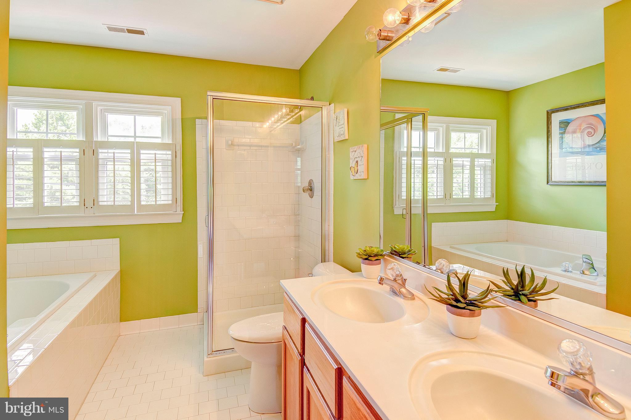 3222 Breckenridge Way Riva, MD 21140 - Photo 6 of 29 a bathroom with a granite countertop sink toilet and shower