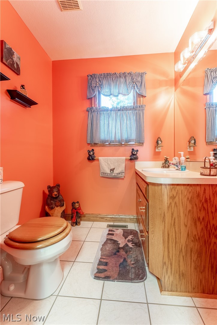 20 Reedsburg Road Wooster, OH 44691 - Photo 30 of 42 Bathroom with tile floors, toilet, and vanity