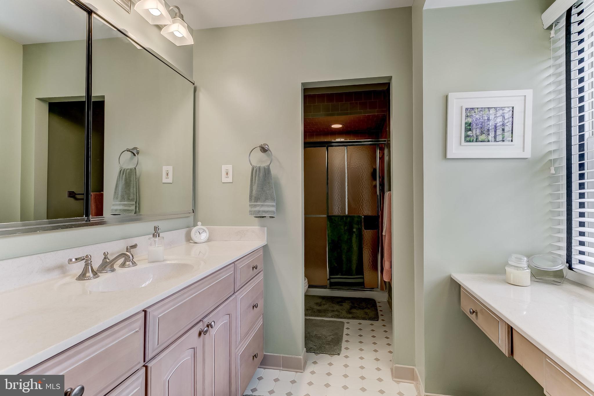 7928 Long Meadow Road Baltimore, MD 21208 - Photo 22 of 34 En suite master bathroom with great counter space