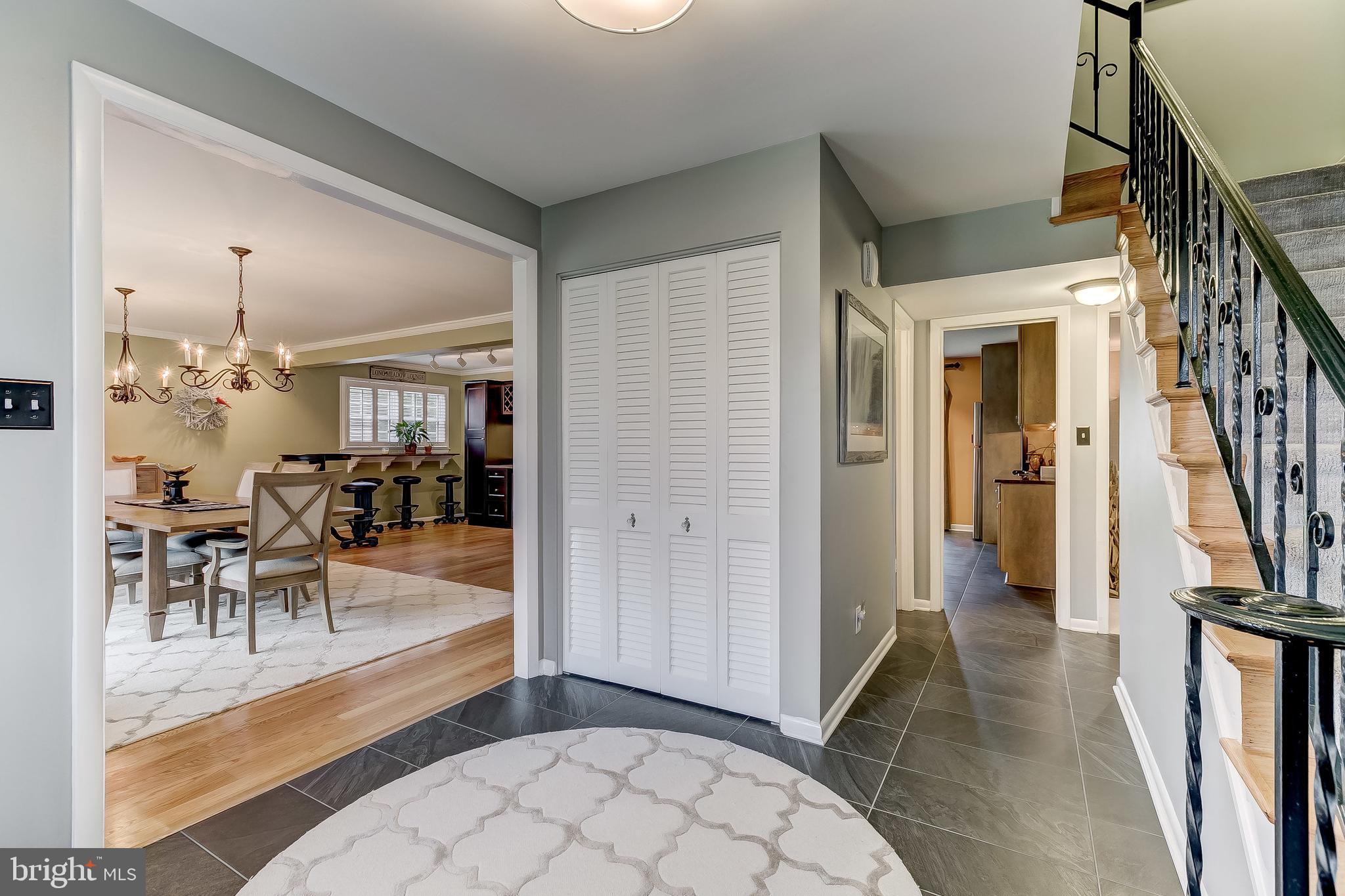 7928 Long Meadow Road Baltimore, MD 21208 - Photo 4 of 34 A glimpse into the spacious dining room & kitchen