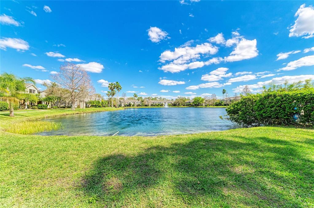 8911 Manor Loop, Unit 207 Lakewood Ranch, FL 34202 - Photo 52 of 71 a view of a lake with a big yard