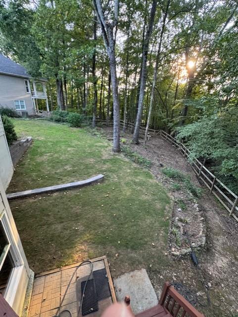 4055 Vista Point Lane Suwanee, GA 30024 - Photo 32 of 39 a view of a backyard with sitting area