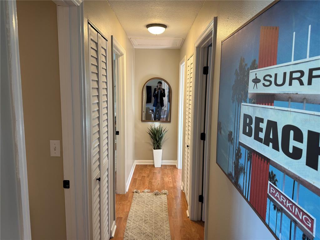 3066 19th Place Southwest Largo, FL 33774 - Photo 13 of 18 a view of a hallway with windows