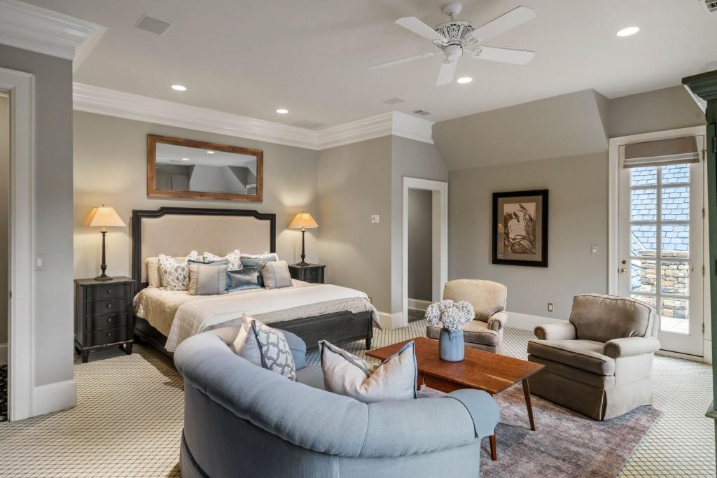 10955 Stroup Road Roswell, GA 30075 - Photo 42 of 73 a bedroom with a bed couch and window