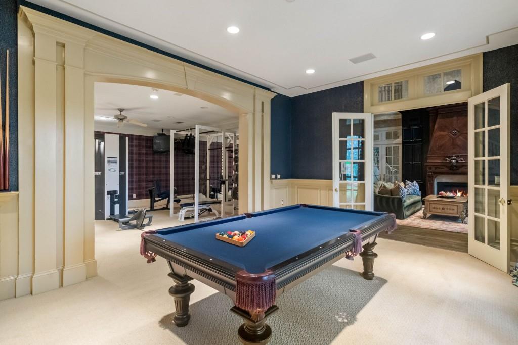 10955 Stroup Road Roswell, GA 30075 - Photo 48 of 73 a room with pool table and windows