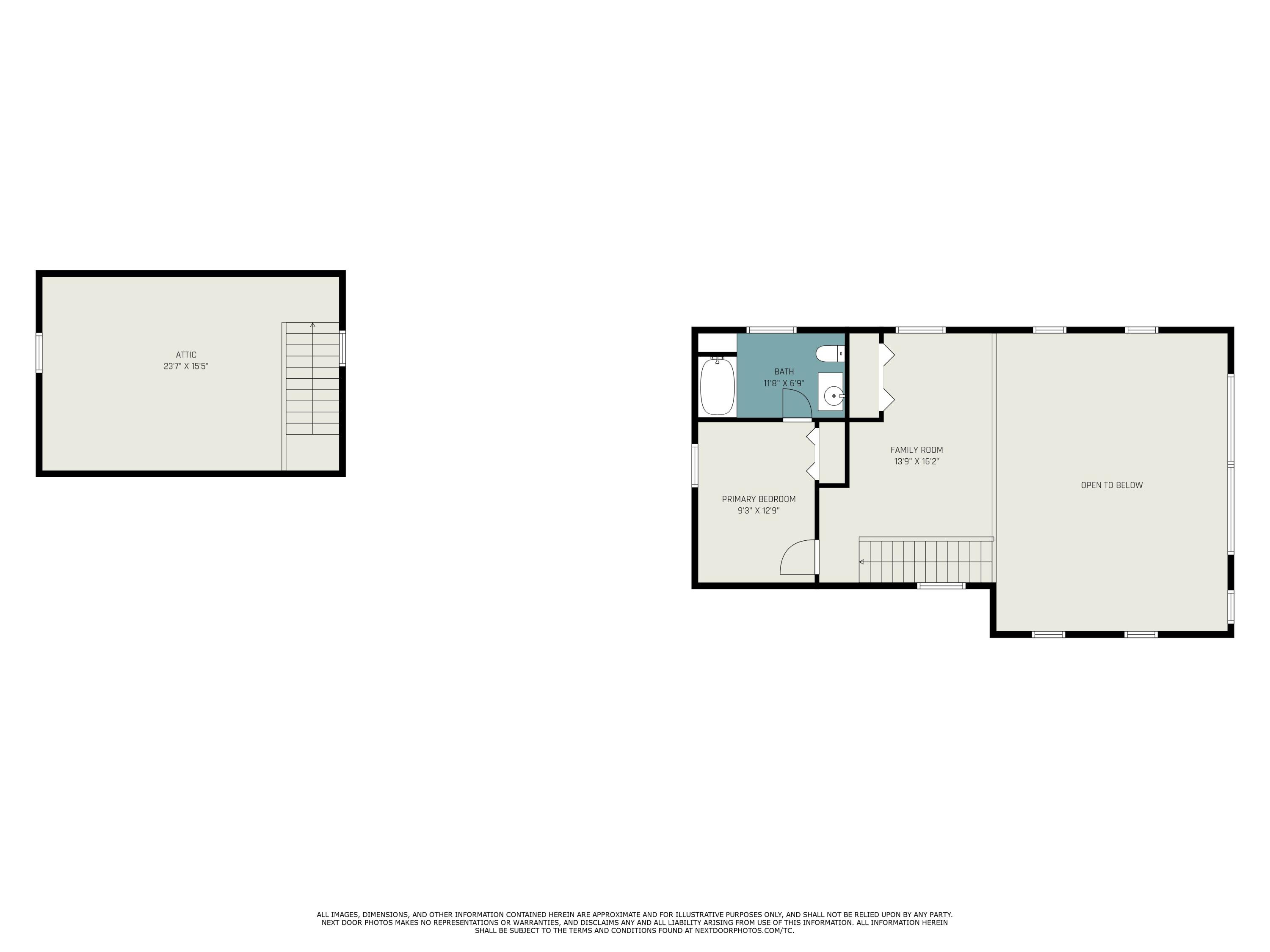 1479 North Cedar Lane Road Scottville, MI 49454 - Photo 34 of 34 floor plan - upper (and garage loft)