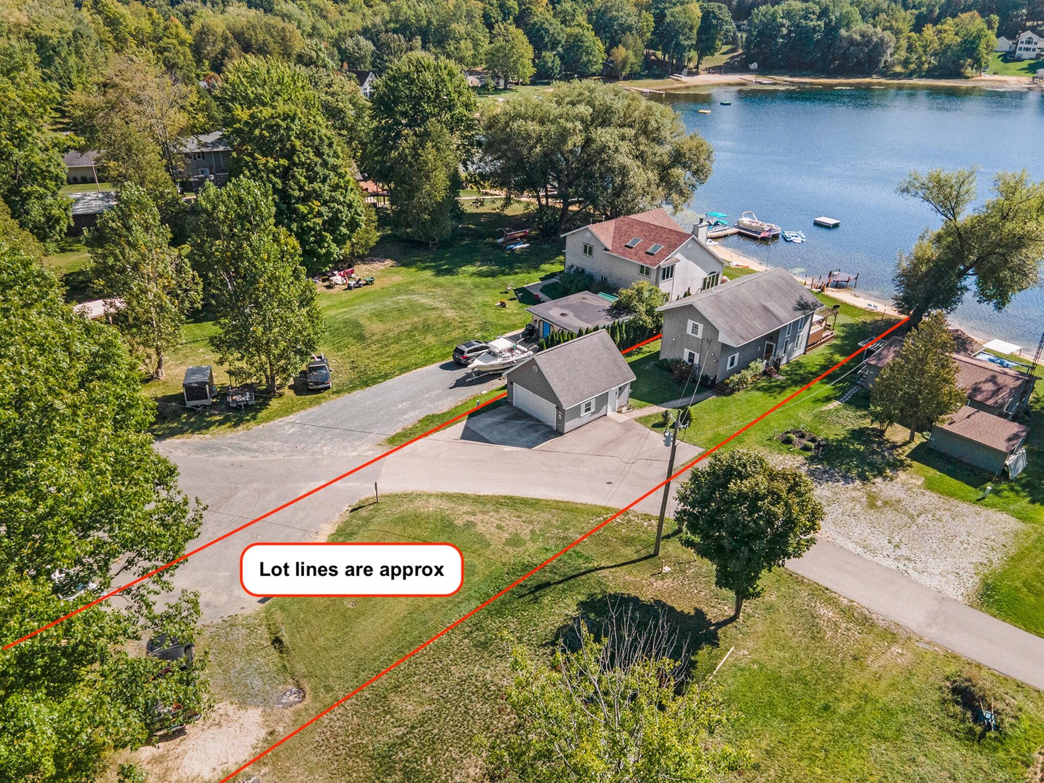 1479 North Cedar Lane Road Scottville, MI 49454 - Photo 25 of 34 Aerial