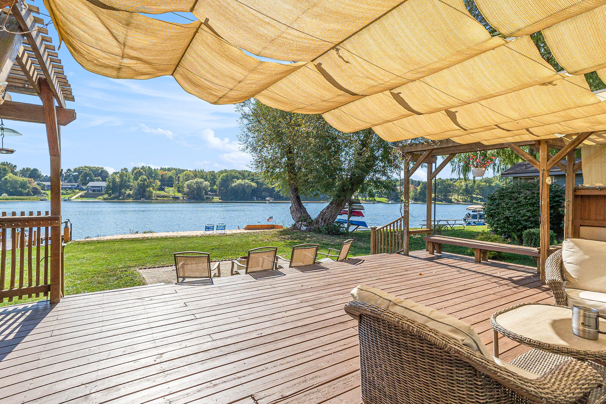 1479 North Cedar Lane Road Scottville, MI 49454 - Photo 5 of 34 Porch