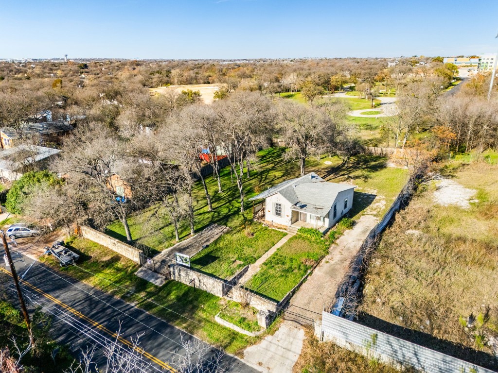 5610 Hudson Street Austin, TX 78721 - Photo 6 of 34 an aerial view of residential houses with outdoor space