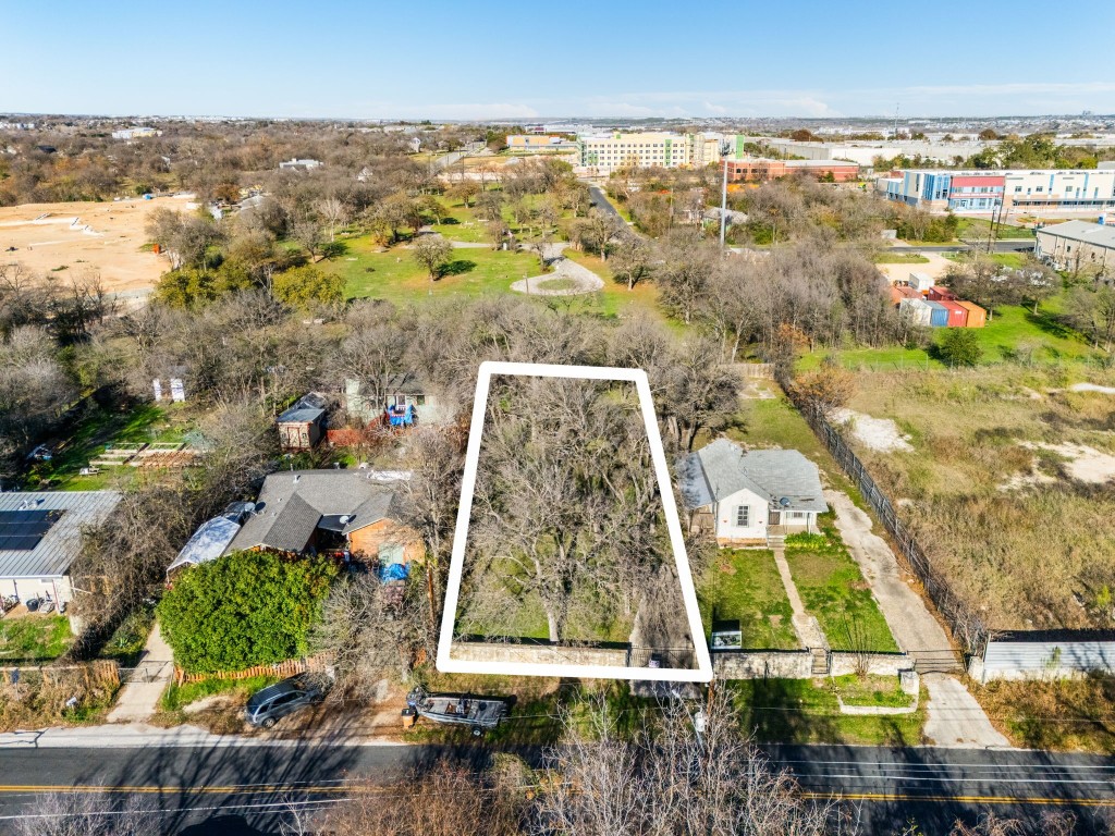 5610 Hudson Street Austin, TX 78721 - Photo 9 of 34 an aerial view of residential houses with outdoor space