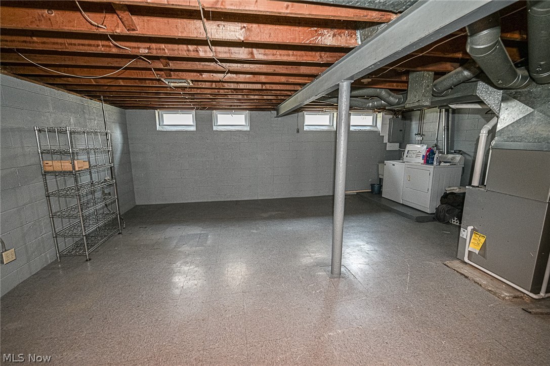 386 Clarmont Road Willowick, OH 44095 - Photo 22 of 26 FULL BASEMENT WITH ALL KINDS OF POSSIBILITIES