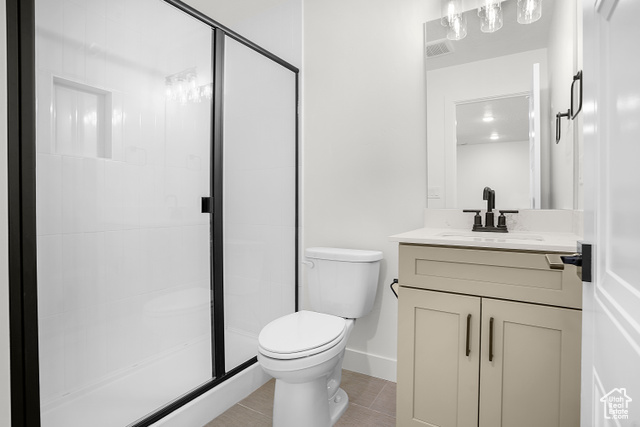 1631 West Century Lane, Unit B Mapleton, UT 84664 - Photo 26 of 33 Full bath featuring vanity and a shower stall