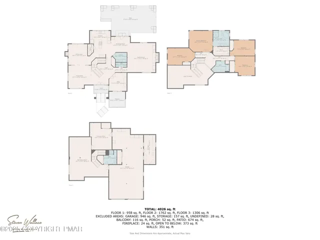 a picture of a floor plan