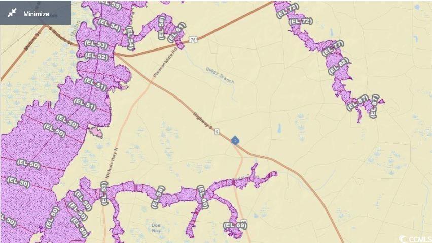 7766 Highway 9 Nichols, SC 29581 - Photo 4 of 4 Map