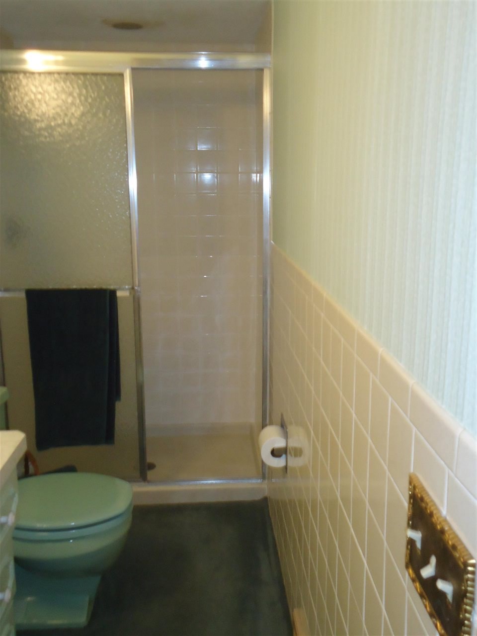 5224 Brookview Road Rockford, IL 61107 - Photo 13 of 22 a bathroom with a toilet and a shower