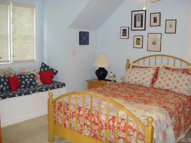 6723 Stagville Road Bahama, NC 27503 - Photo 7 of 10 Upstairs Master Bedroom has walk-in closet. The Master Bedroom & Bonus Room each have entrances to the upper rear deck with ceiling fan overlooking the glorious gardens and extended grounds. Other