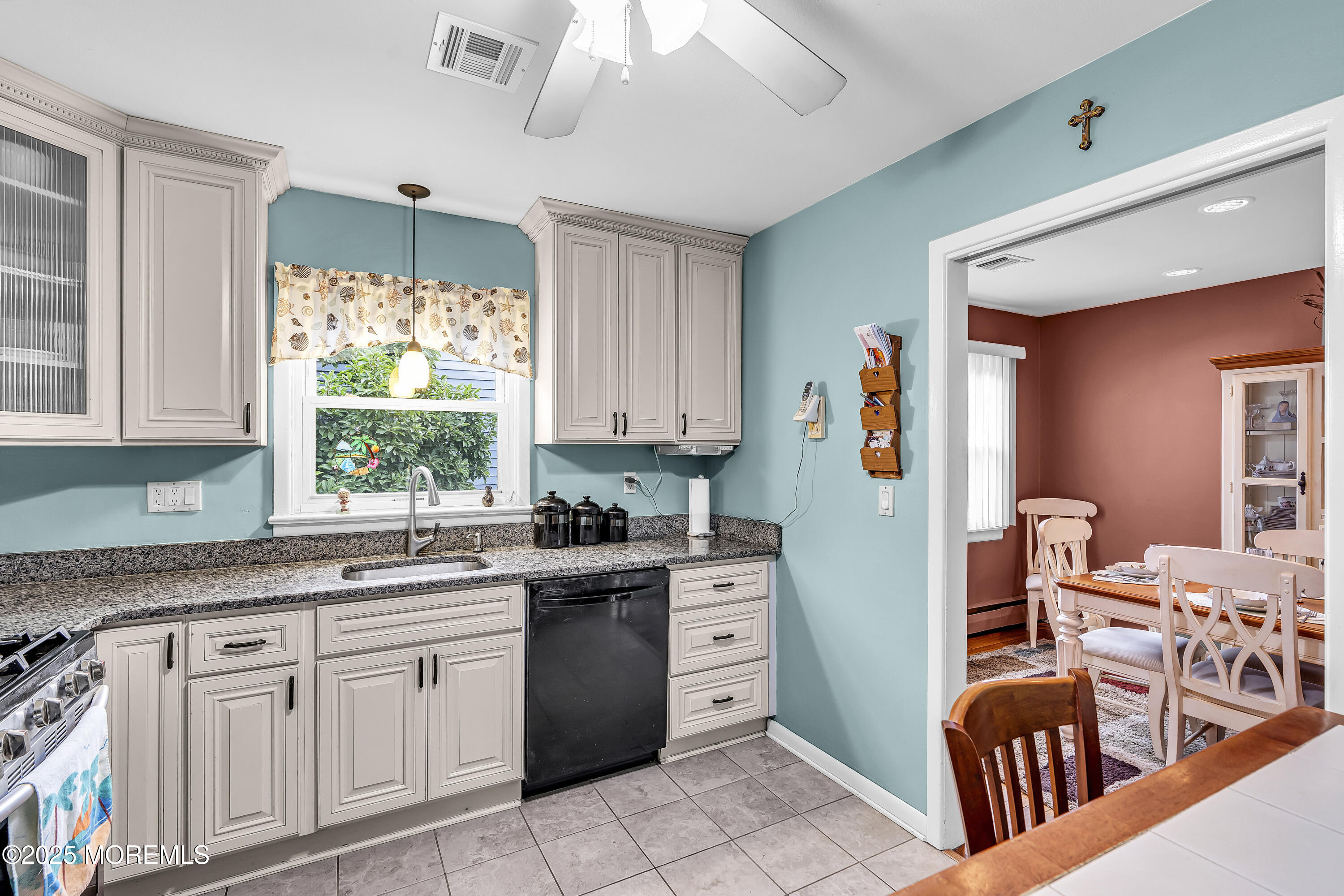 1400 Treeneedle Road Point Pleasant, NJ 08742 - Photo 18 of 45 a kitchen with stainless steel appliances granite countertop a stove a sink dishwasher and a refrigerator