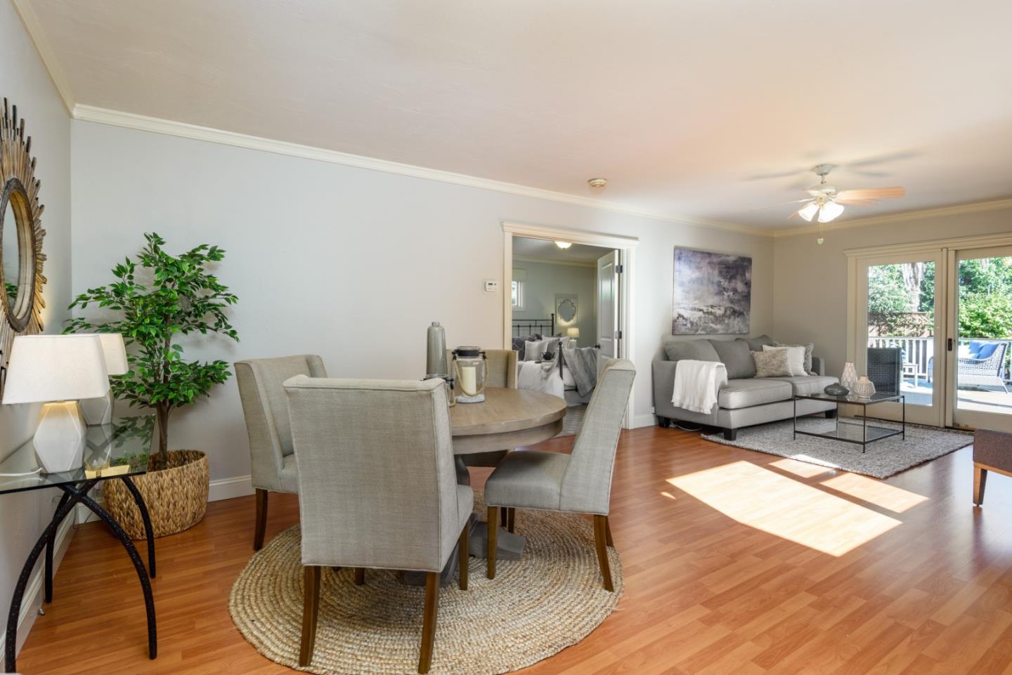 132 Bancroft Road Burlingame, CA 94010 - Photo 12 of 27 a living room with furniture and a table