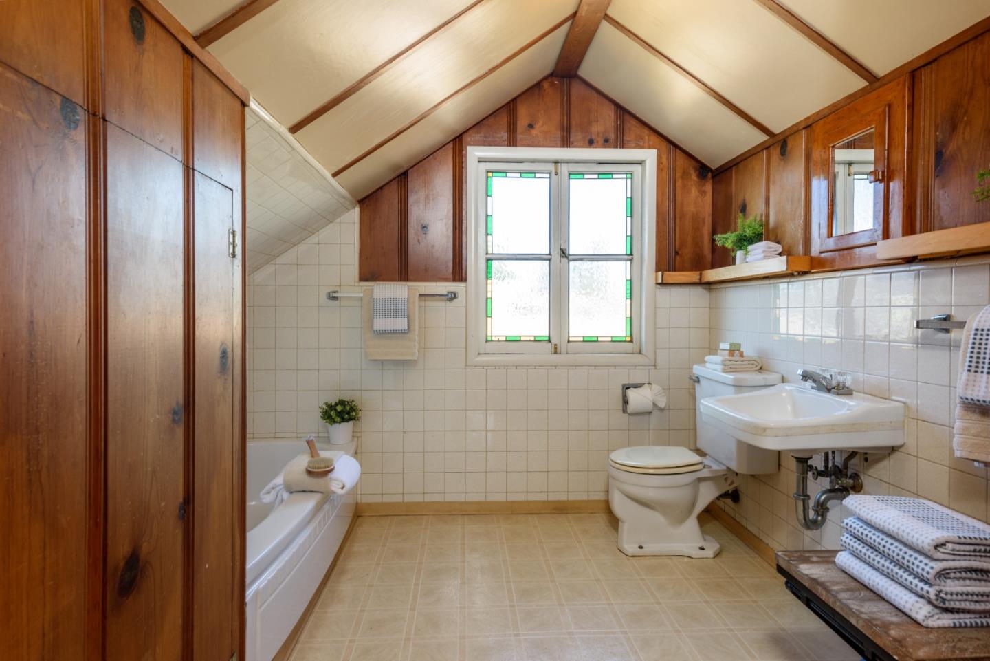 132 Bancroft Road Burlingame, CA 94010 - Photo 23 of 27 a bathroom with a sink toilet and shower