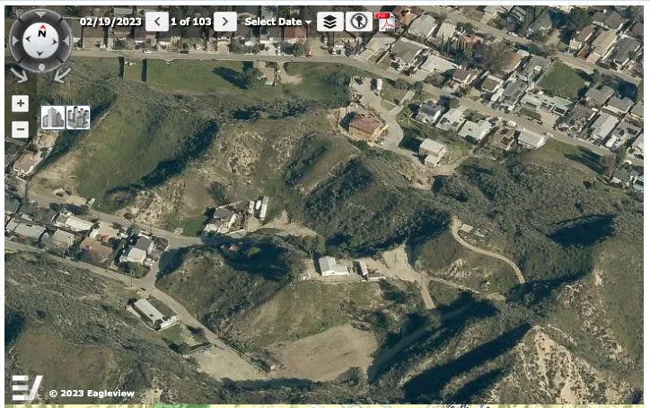 1 Driver Val Verde, CA 91384 - Photo 9 of 9 an aerial view of a house with a yard