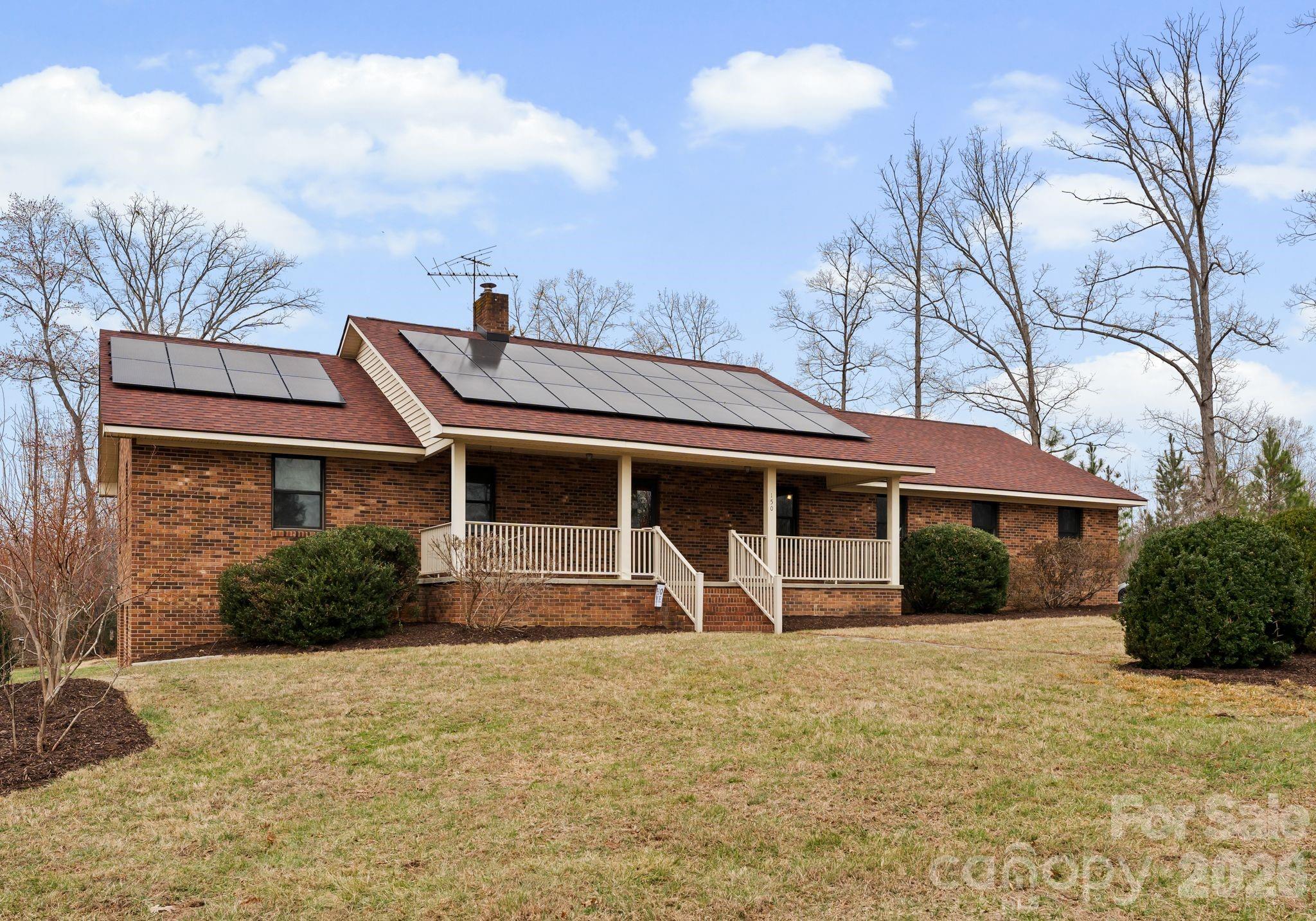 150 Barber Lyerly Road Salisbury, NC 28147 - Photo 3 of 43 a front view of a house with garden