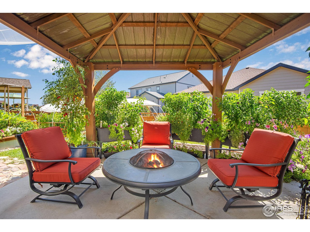 3317 Quicksilver Road Frederick, CO 80516 - Photo 28 of 40 Gazebo entertainment area