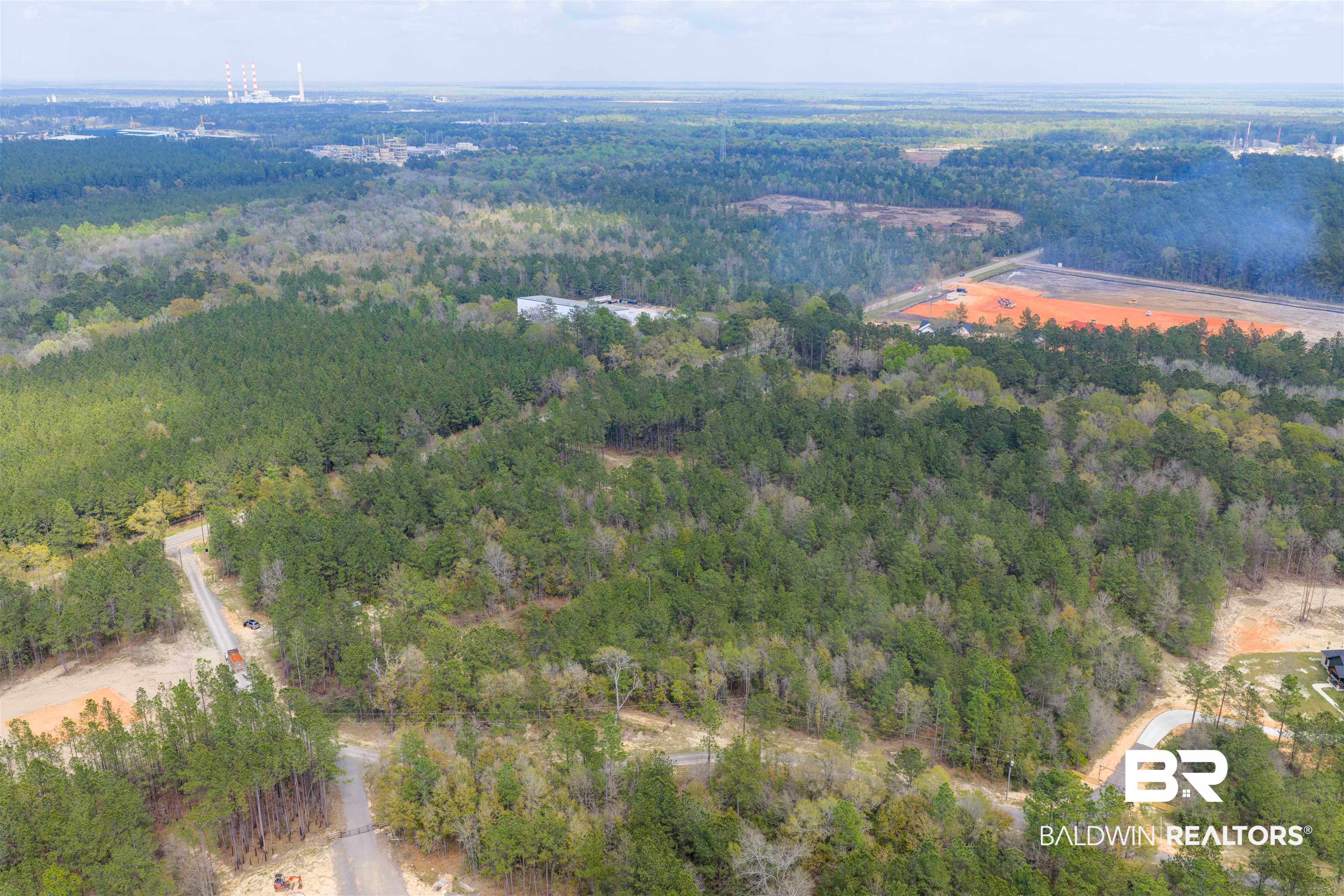 0 Salco Road Axis, AL 36505 - Photo 4 of 24 Aerial view of a heavily wooded area