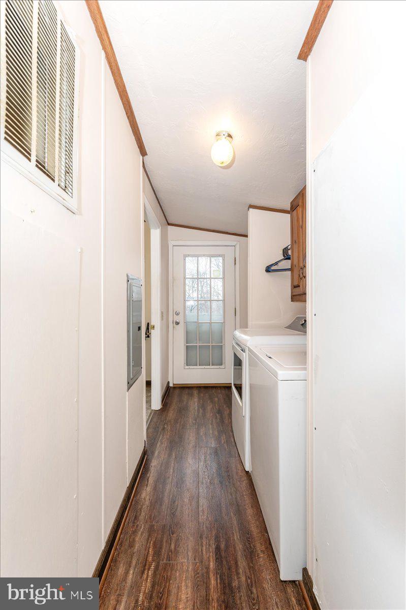 105 Relative Way Falling Waters, WV 25419 - Photo 23 of 42 a view of hallway with washer and dryer
