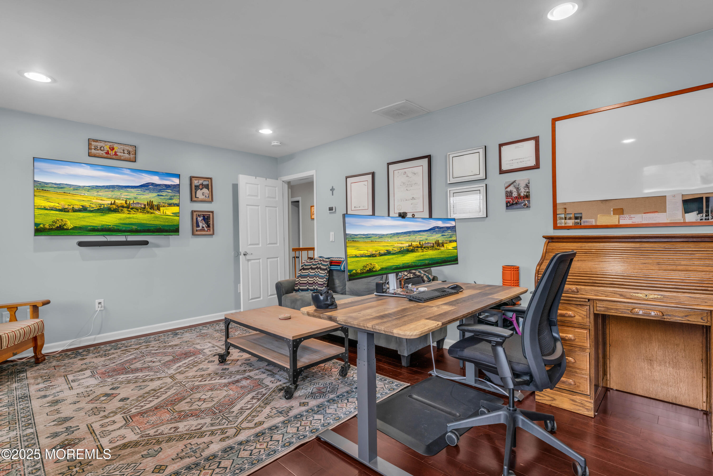 38 Kiwi Loop Howell, NJ 07731 - Photo 14 of 32 a workspace room with furniture and wooden floor