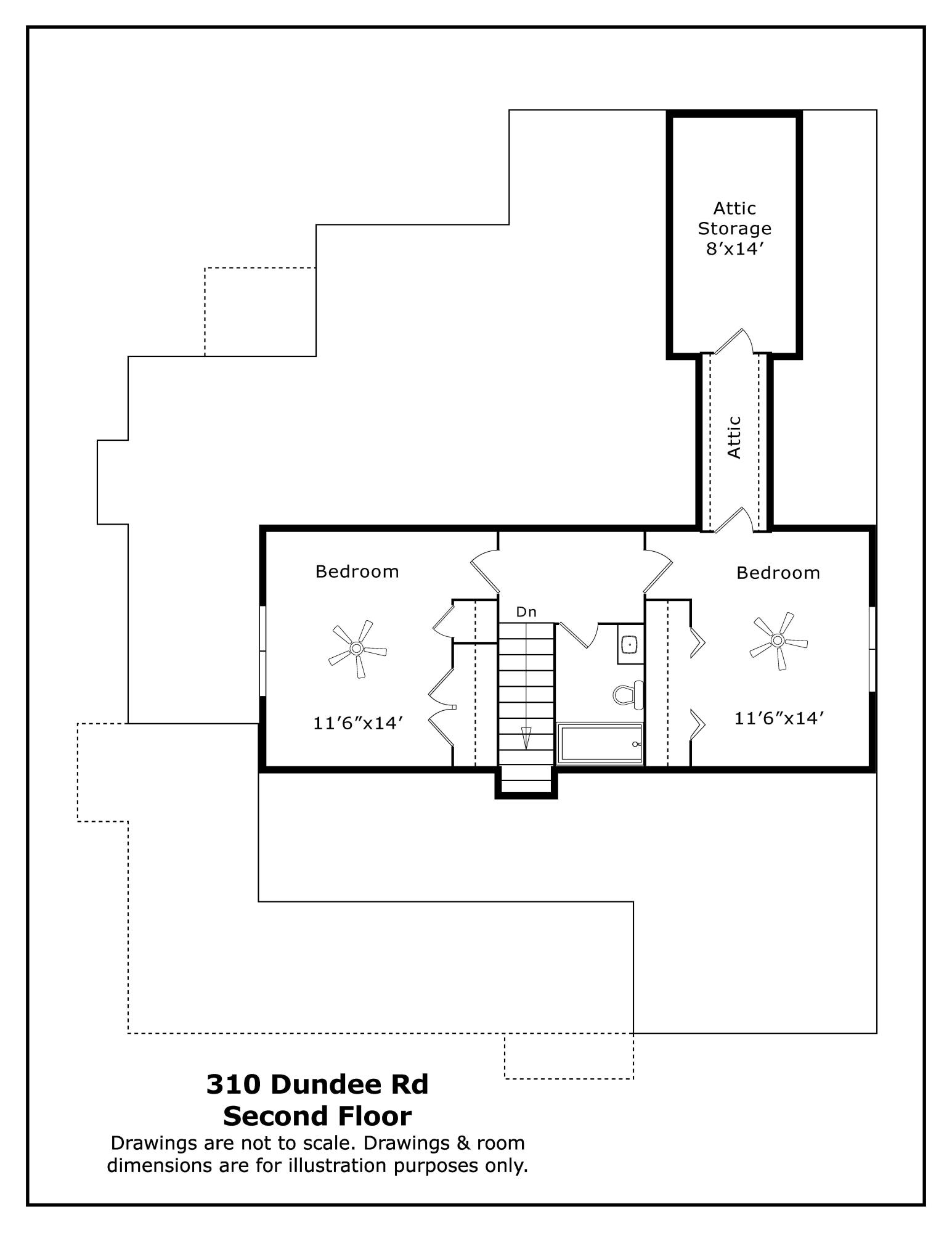 310 Dundee Road Pinehurst, NC 28374 - Photo 35 of 35 2nd Floor _ 310 Dundee Rd