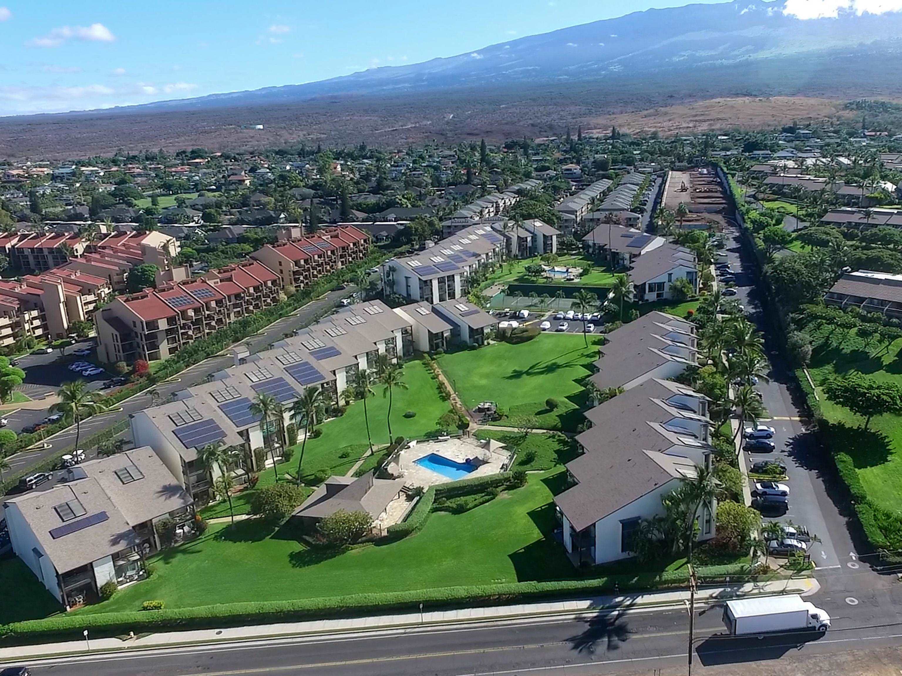 2737 South Kihei Road, Unit 336 Kihei, HI 96753 - Photo 11 of 38 an aerial view of a residential houses with outdoor space and street view