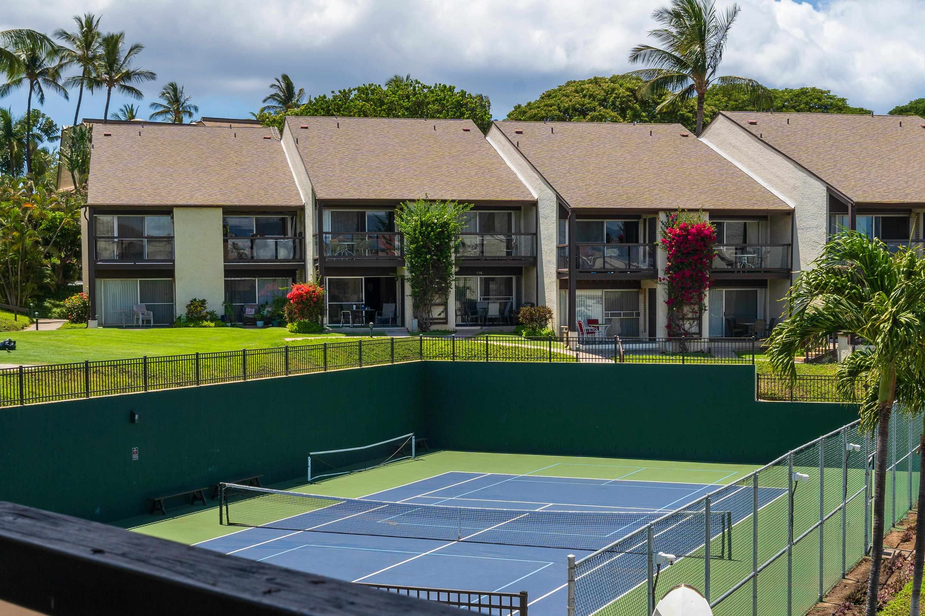 2737 South Kihei Road, Unit 336 Kihei, HI 96753 - Photo 36 of 38 an aerial view of a house with a swimming pool