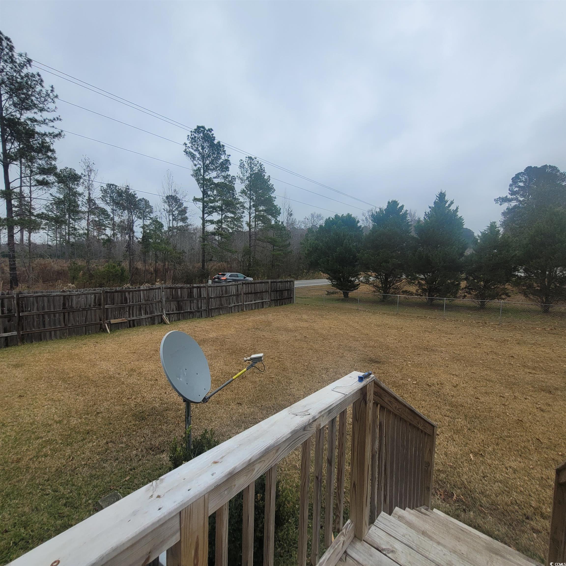 1781 Dixie Court Loris, SC 29569 - Photo 15 of 18 View of yard with a wooden deck