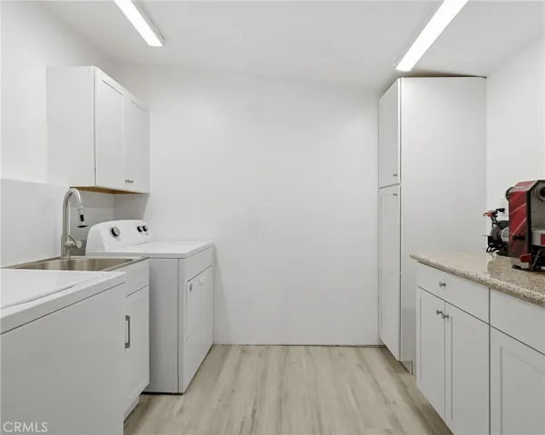 a view of a storage & utility room in a house