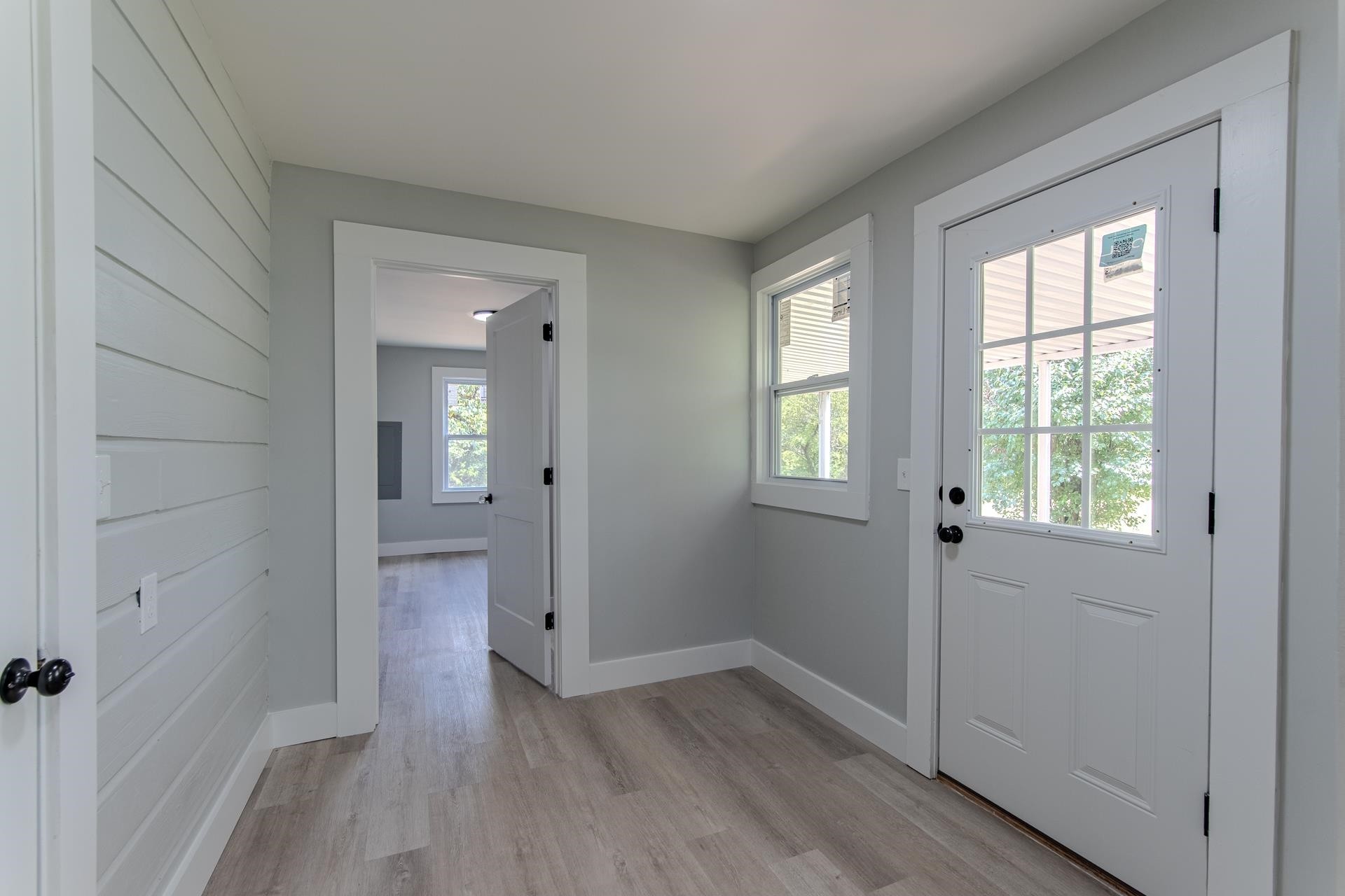 6800 Glendale Road Morris Chapel, TN 38361 - Photo 23 of 36 a view of a room with wooden floor and windows