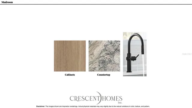 a picture of a bench in a white building