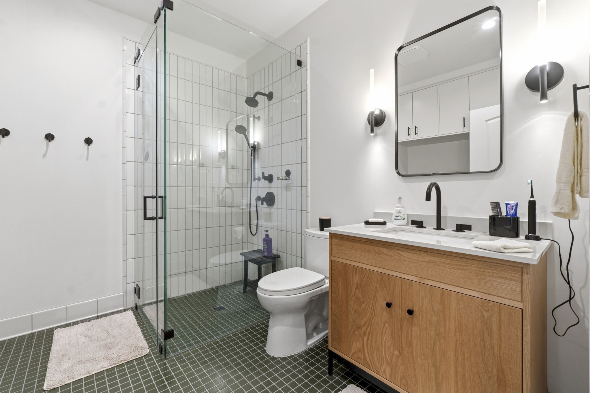 2 Key Harbour Conroe, TX 77356 - Photo 17 of 41 a bathroom with a sink toilet and shower