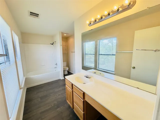 wooden floor in an empty room