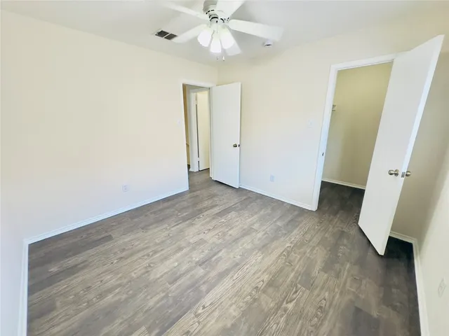 wooden floor in an empty room
