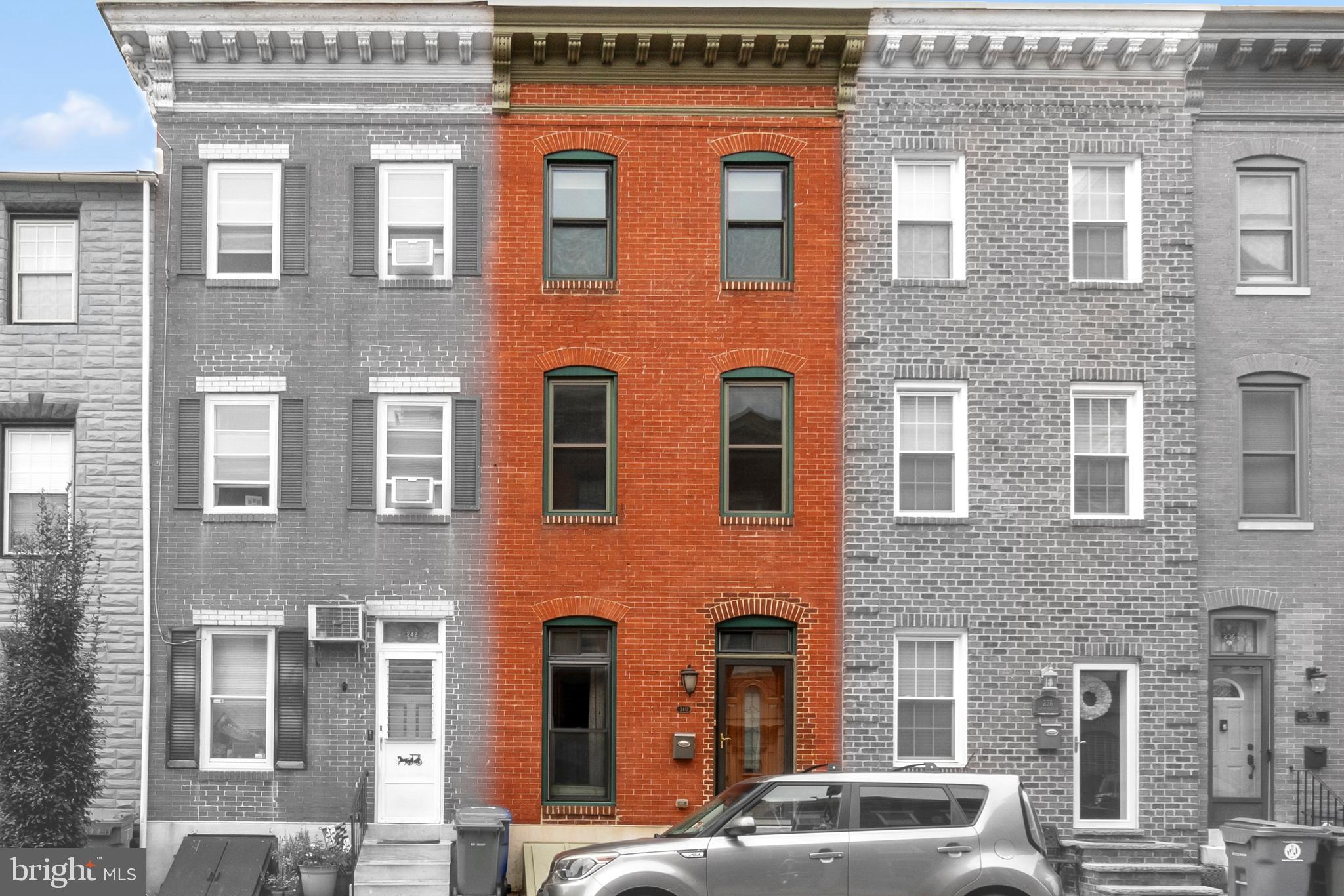 240 South Exeter Street Baltimore, MD 21202 - Photo 33 of 41 Brick Townhome