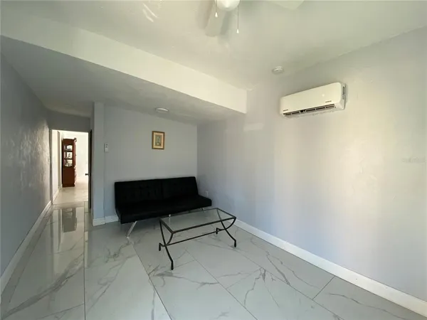 a living room with a couch